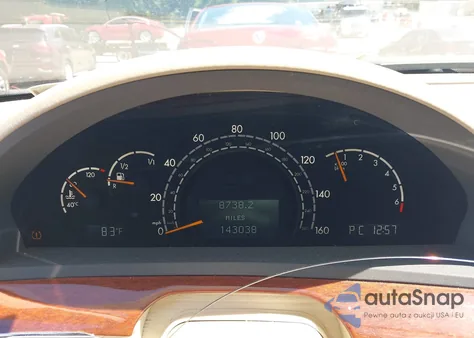 2004 Mercedes-Benz S 430 from USA, damaged, VIN WDBNG70JX4A415439